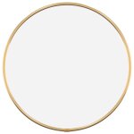 Vidaxl miroir mural dor� � 30 cm rond