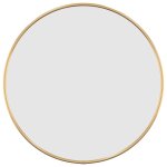 Vidaxl miroir mural doré Ø 40 cm rond Vidaxl miroir mural doré Ø 40 cm rond