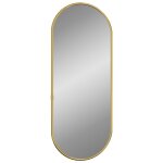 Vidaxl miroir mural dor� 60x25 cm ovale