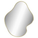 Vidaxl miroir mural doré 60x50 cm Vidaxl miroir mural doré 60x50 cm
