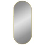 Vidaxl miroir mural dor� 70x30 cm ovale