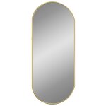 Vidaxl miroir mural doré 70x30 cm ovale Vidaxl miroir mural doré 70x30 cm ovale