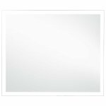 Vidaxl miroir mural � led pour salle de bains 60x50 cm