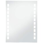Vidaxl miroir mural  led pour salle de bains 60x80 cm