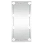 Vidaxl miroir mural avec lumi�res led 30x60 cm verre rectangulaire