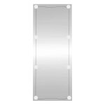 Vidaxl miroir mural avec lumi�res led 40x100 cm verre rectangulaire