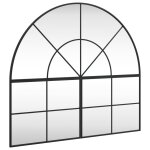 Vidaxl miroir mural noir 100x90 cm arche fer Vidaxl miroir mural noir 100x90 cm arche fer