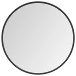 Vidaxl miroir mural noir 60 cm