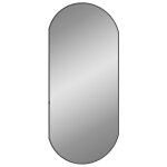 Vidaxl miroir mural noir 90x40 cm ovale Vidaxl miroir mural noir 90x40 cm ovale
