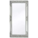 Vidaxl miroir mural style baroque 100x50 cm argent�