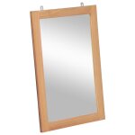 Vidaxl miroir mural teck massif 50 x 70 cm