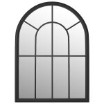 Vidaxl miroir noir 60x45 cm fer pour utilisation � l'int�rieur