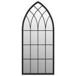 Vidaxl miroir noir 70x30 cm fer pour utilisation � l'int�rieur