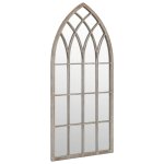 Vidaxl miroir sable 100x45cm fer pour utilisation int�rieure