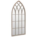 Vidaxl miroir sable 100x45cm fer pour utilisation int�rieure