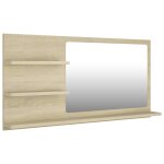 Vidaxl miroir de salle de bain chne sonoma bois d?ingnierie