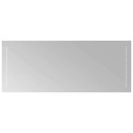 Vidaxl miroir de salle de bain � led 100x40 cm