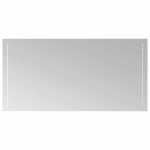 Vidaxl miroir de salle de bain � led 100x50 cm