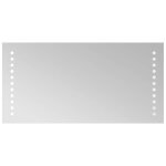 Vidaxl miroir de salle de bain  led 40x20 cm