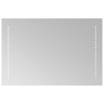 Vidaxl miroir de salle de bain � led 40x60 cm