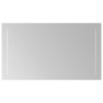 Vidaxl miroir de salle de bain � led 40x70 cm