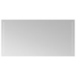 Vidaxl miroir de salle de bain à led 50x100 cm Vidaxl miroir de salle de bain à led 50x100 cm