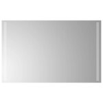 Vidaxl miroir de salle de bain � led 50x80 cm