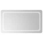 Vidaxl miroir de salle de bain  led 50x90 cm