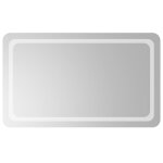 Vidaxl miroir de salle de bain � led 60x100 cm