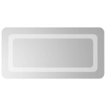 Vidaxl miroir de salle de bain  led 60x30 cm