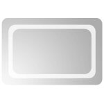 Vidaxl miroir de salle de bain � led 60x40 cm