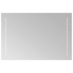 Vidaxl miroir de salle de bain � led 60x40 cm