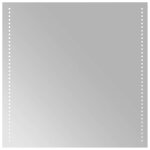 Vidaxl miroir de salle de bain � led 60x60 cm