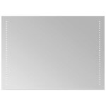 Vidaxl miroir de salle de bain � led 70x50 cm