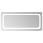 Vidaxl miroir de salle de bain  led 90x40 cm