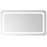 Vidaxl miroir de salle de bain � led 90x50 cm
