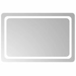 Vidaxl miroir de salle de bain � led 90x60 cm