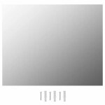 Vidaxl miroir sans cadre 100x60 cm verre