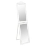 Vidaxl miroir sur pied blanc 40x160 cm