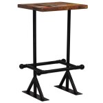 Vidaxl mobilier de bar 3 pcs bois de rcupration massif multicolore