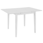 Vidaxl mobilier de salle � manger 3 pcs mdf blanc