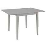 Vidaxl mobilier de salle � manger 3 pcs mdf gris