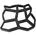 Vidaxl moule de pav� de jardin 42 x 42 x 4 cm 2 pcs