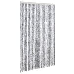 Vidaxl moustiquaire blanc et gris 118x220 cm chenille