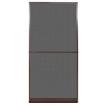 Vidaxl moustiquaire  charnire pour portes marron 120x240 cm
