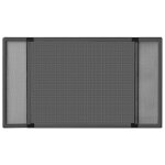 Vidaxl moustiquaire extensible pour fentres anthracite (100 - 193)x75cm
