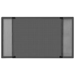 Vidaxl moustiquaire extensible pour fen�tres anthracite (75 - 143)x50 cm