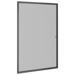 Vidaxl moustiquaire pour fentres anthracite 80x120 cm