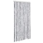 Vidaxl moustiquaire gris et blanc 100x220 cm chenille Vidaxl moustiquaire gris et blanc 100x220 cm chenille
