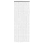 Vidaxl moustiquaire de porte � cha�ne 80x212 cm aluminium